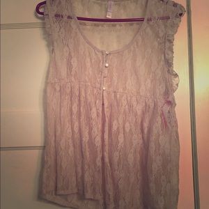 Boho Lace Vest