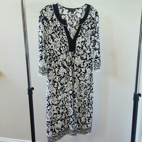 Black and White Dress