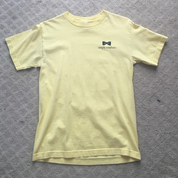 Yellow Simply Southern Tshirt