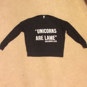 Cute unicorns sweater