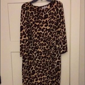 Cheetah Print Dress