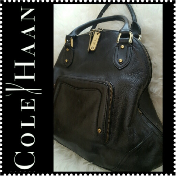 Cole Haan Handbags - Cole Haan Leather Satchel Purse
