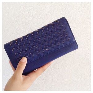 Navy wallet