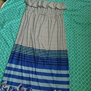 Strapless Maxi Dress