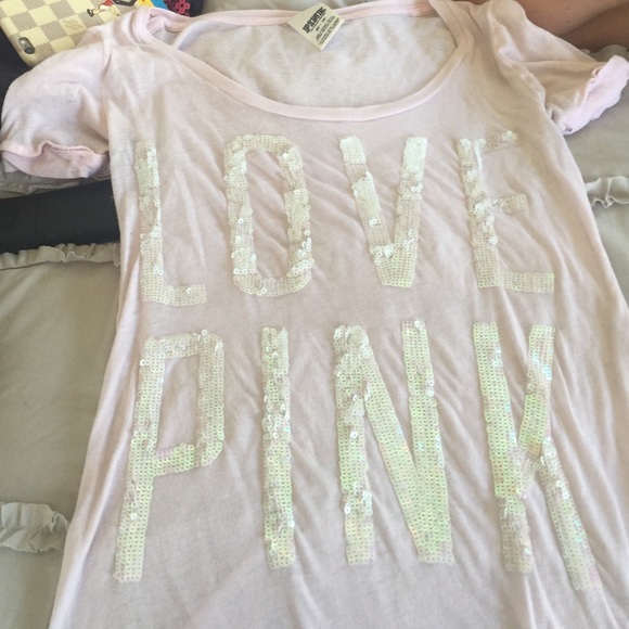 Victoria's Secret pink t shirt