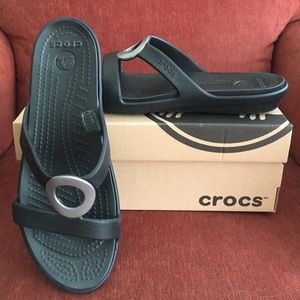NIB Crocs sandals size 8