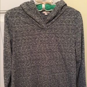 GAP Hooded Space-dye Sweatshirt