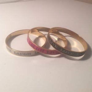 Live, Love, Laugh bangle set!