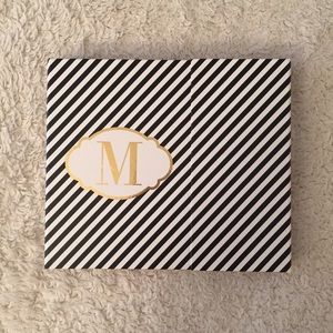 M monogram weekly planner