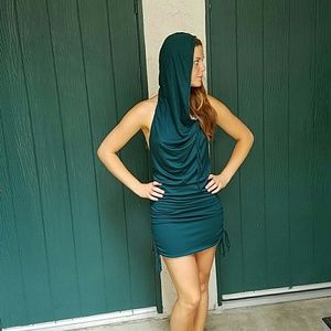 Organic bamboo Aya Papaya reversible dress