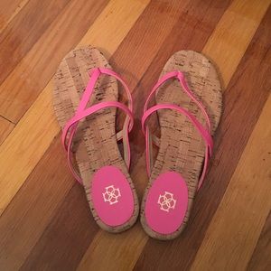 Ann Taylor flip flops