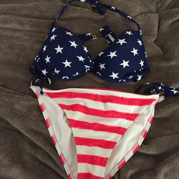 Adore Me American Flag Bikini