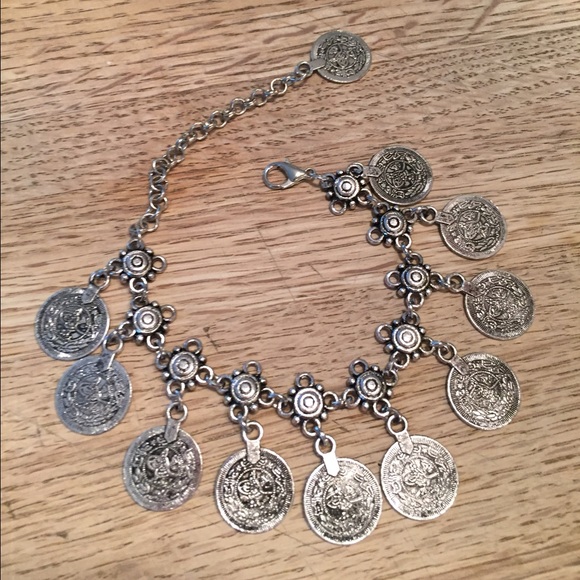Boho Coin Anklet / Bracelet - Picture 4 of 4