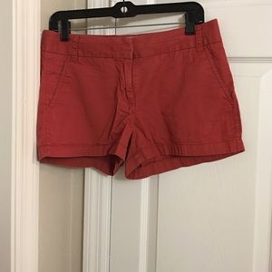 JCrew broken in chino shorts