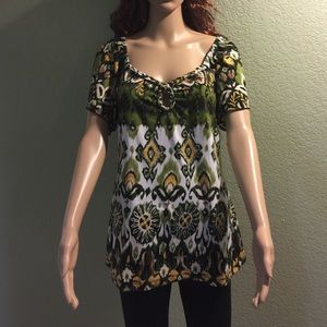 $Sold$ Short Sleeved Top