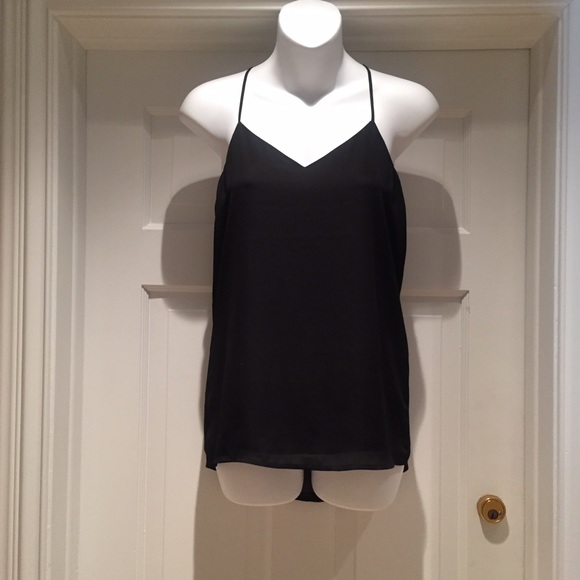 Express Black Sleeveless Blouse