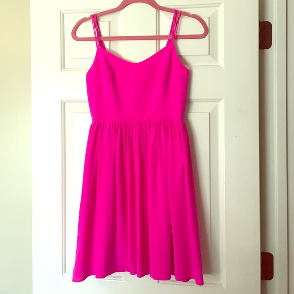 Amanda Uprichard dress. Size small ("P"). Hot pink