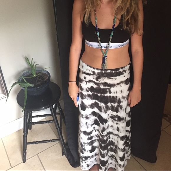 Tie dye maxi