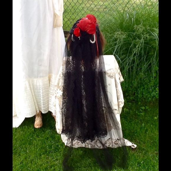 VTG UPCYCLED STEAMPUNK WEDDING HAT