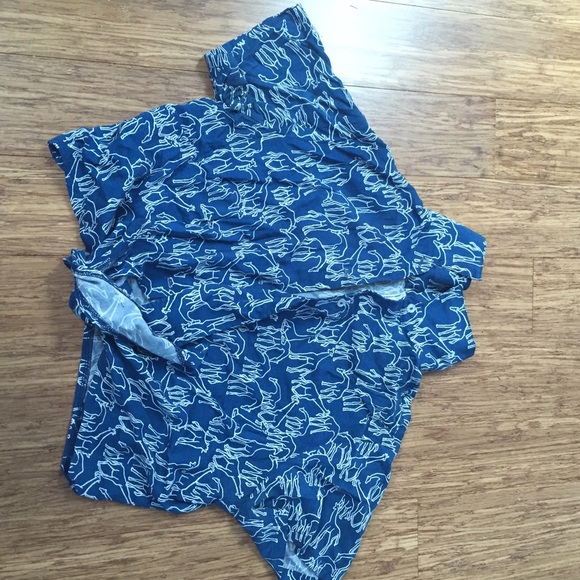 American Apparel collard crop top