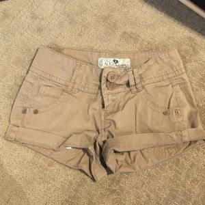 Brown tan shorts