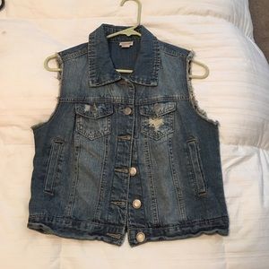Denim vest