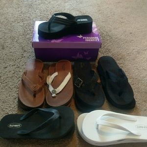 Women's flip flops $10 each