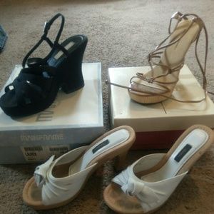 Women's heels, $20 each