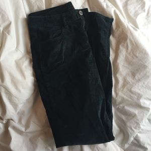 Forest Green Corduroys