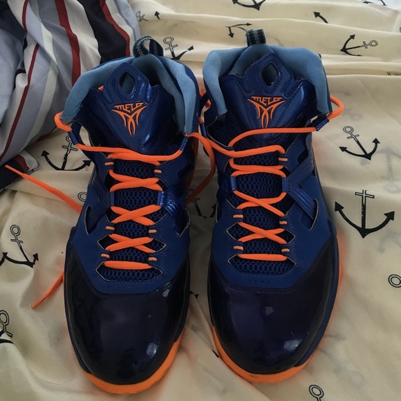Air Jordan Melo M9 Blue and Orange