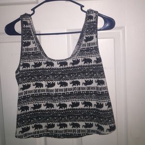 Elephant Crop top