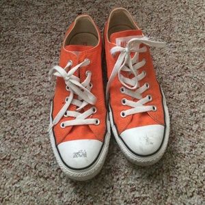 Converse Orange Shoes
