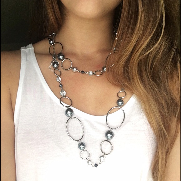 Lia Sophia Hanging Necklace
