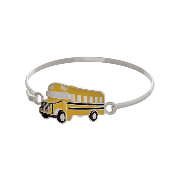 🚌Yellow School Bus Bracelet 📓📝 - Picture 2 of 2