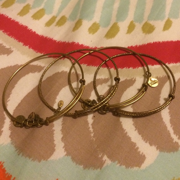 Alex and Ani bracelet set
