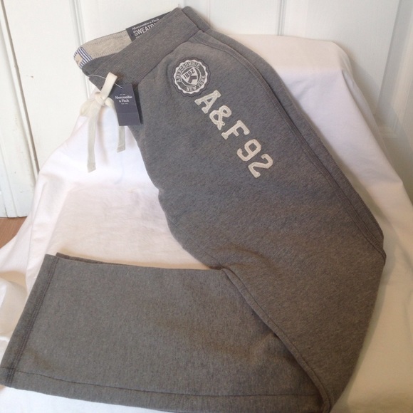Brand new Abercrombie and Fitch sweatpants