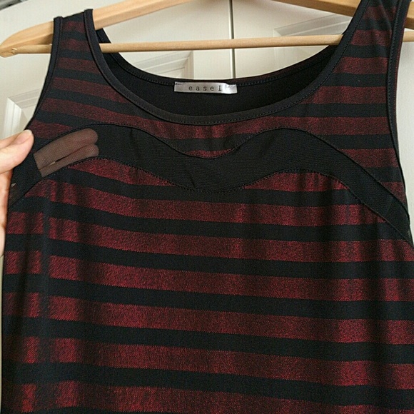 Red & Black sexy club dress - Picture 3 of 4