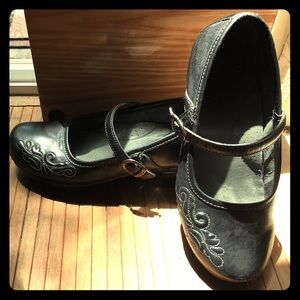 Dansko heeled Mary Janes