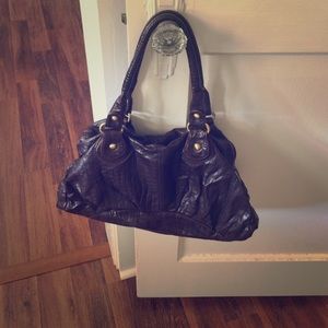 Slouchy purse with new shoulder straps