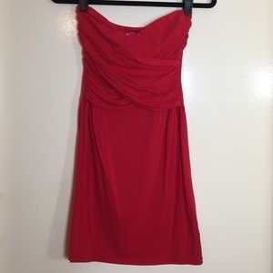 Sexy Red T-shirt Dress (built in bra)