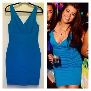 EXPRESS Bodycon Deep V Dress