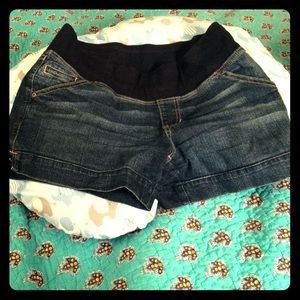 Maternity Jean Shorts
