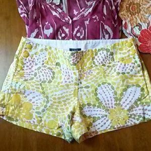 J. Crew Retro Linen Shorts