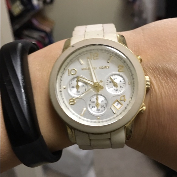 White Michael Kors  watch