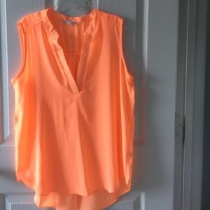 Orange blouse