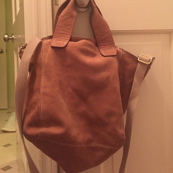suede purse from gap