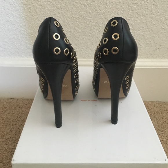 Black Aldo Kedma Pumps - Picture 2 of 4
