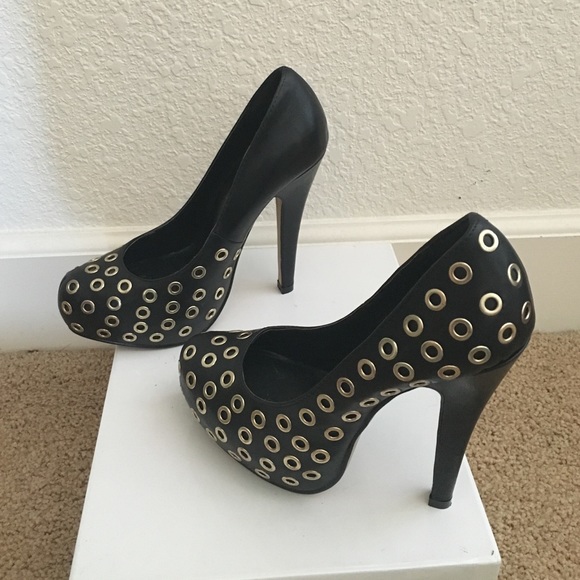 Black Aldo Kedma Pumps - Picture 3 of 4