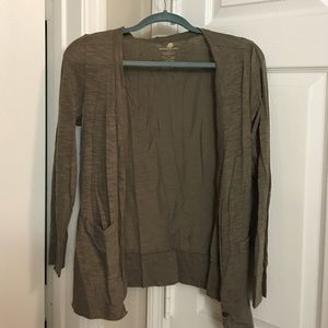 Banana Republic green cardigan