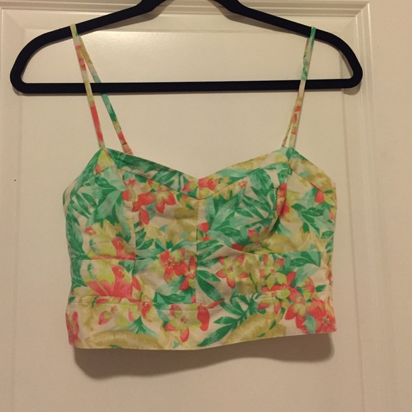 AE Tropical Crop Top